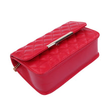 Load image into Gallery viewer, Classic Smooth Quilted Flap Clutch Handbag Crossbody Shoulder Bag - Diff Colors