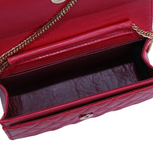 Load image into Gallery viewer, Classic Smooth Quilted Flap Clutch Handbag Crossbody Shoulder Bag - Diff Colors