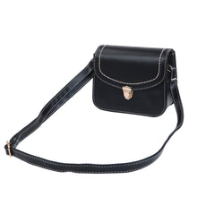 Load image into Gallery viewer, Premium Solid Color Small PU Leather Flap Clutch Crossbody Shoulder Bag
