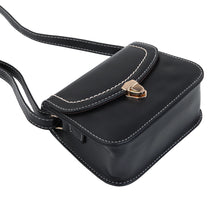 Load image into Gallery viewer, Premium Solid Color Small PU Leather Flap Clutch Crossbody Shoulder Bag