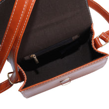 Load image into Gallery viewer, Premium Solid Color Small PU Leather Flap Clutch Crossbody Shoulder Bag