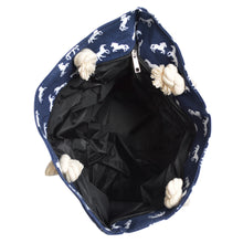 Load image into Gallery viewer, Premium Large Stallion Horse Animal Print Canvas Tote Shoulder Bag Handbag