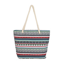 Load image into Gallery viewer, Premium Large Tribal Aztec Geometric Bohemian Canvas Tote Shoulder Bag Handbag
