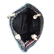 Load image into Gallery viewer, Premium Large Tribal Aztec Geometric Bohemian Canvas Tote Shoulder Bag Handbag