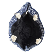 Load image into Gallery viewer, Premium Large Tribal Elephant Floral Print Canvas Tote Shoulder Bag Handbag