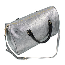 Load image into Gallery viewer, Premium Glitter Sheen Duffel Bag Travel Dance Yoga Gym Luggage Handbag Weekender
