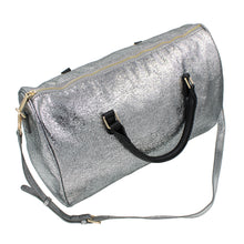 Load image into Gallery viewer, Premium Glitter Sheen Duffel Bag Travel Dance Yoga Gym Luggage Handbag Weekender