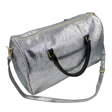 Load image into Gallery viewer, Premium Glitter Sheen Duffel Bag Travel Dance Yoga Gym Luggage Handbag Weekender