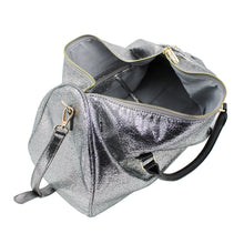 Load image into Gallery viewer, Premium Glitter Sheen Duffel Bag Travel Dance Yoga Gym Luggage Handbag Weekender