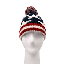 Load image into Gallery viewer, Premium Unisex Warm Knit USA American Flag Style Beanie Hat