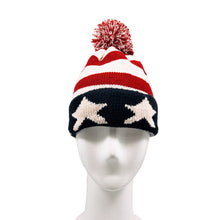 Load image into Gallery viewer, Premium Unisex Warm Knit USA American Flag Style Beanie Hat