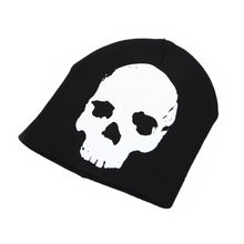 Load image into Gallery viewer, Premium Cotton Blend Glow in the Dark Skull Beanie Cap Hat