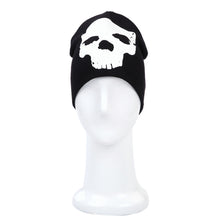 Load image into Gallery viewer, Premium Cotton Blend Glow in the Dark Skull Beanie Cap Hat