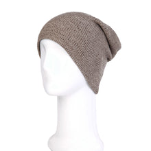 Load image into Gallery viewer, Premium Unisex Long Slouchy Fine Heather Ribbed Knit Beanie Hat Cap