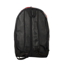 Load image into Gallery viewer, Premium US American Flag Studded Black PU Leather Backpack School Shoulder Bag