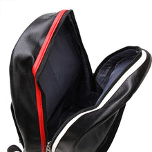 Load image into Gallery viewer, Premium Union Jack UK Flag Studded Black PU Leather Backpack School Shoulder Bag