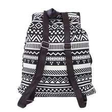 Load image into Gallery viewer, Lightweight Bohemian Tribal Aztec Canvas Backpack School Travel Shoulder Bag