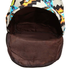 Load image into Gallery viewer, Multi Color Bohemian Tribal Aztec Canvas Backpack School Travel Shoulder Bag - Diff Colors