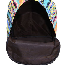 Load image into Gallery viewer, Multi Color Bohemian Tribal Aztec Canvas Backpack School Travel Shoulder Bag - Diff Colors