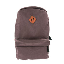 Load image into Gallery viewer, Classic Solid Color Canvas Backpack Student School Travel Shoulder Bag