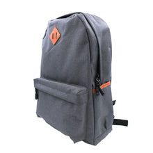 Load image into Gallery viewer, Classic Solid Color Canvas Backpack Student School Travel Shoulder Bag