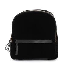 Load image into Gallery viewer, Premium Black Velvet Casual Travel Backpack Shoulder Bag