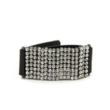 Load image into Gallery viewer, Premium Rhinestones PU Leather Bracelet