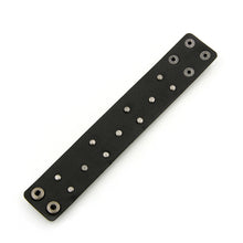 Load image into Gallery viewer, Premium Vintage Cross & Skull Studded PU Leather Bracelet