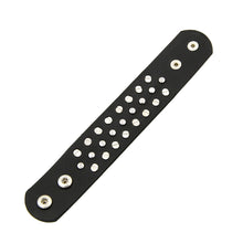 Load image into Gallery viewer, Premium Spike Studded PU Leather Bracelet