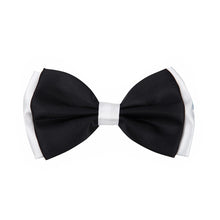 Load image into Gallery viewer, Premium Men's 2-Tone Adjustable Tuxedo Neck Bowtie Bow Tie