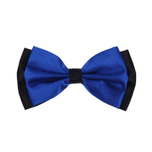 Load image into Gallery viewer, Premium Men's 2-Tone Adjustable Tuxedo Neck Bowtie Bow Tie