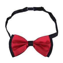Load image into Gallery viewer, Premium Men's 2-Tone Adjustable Tuxedo Neck Bowtie Bow Tie