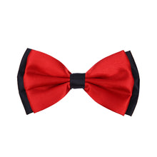 Load image into Gallery viewer, Premium Men's 2-Tone Adjustable Tuxedo Neck Bowtie Bow Tie