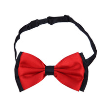 Load image into Gallery viewer, Premium Men's 2-Tone Adjustable Tuxedo Neck Bowtie Bow Tie