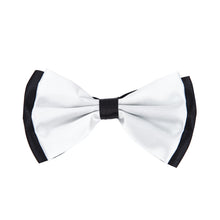 Load image into Gallery viewer, Premium Men's 2-Tone Adjustable Tuxedo Neck Bowtie Bow Tie