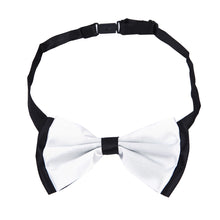 Load image into Gallery viewer, Premium Men's 2-Tone Adjustable Tuxedo Neck Bowtie Bow Tie