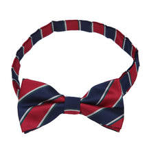 Load image into Gallery viewer, Premium Men's Striped Adjustable Tuxedo Neck Bowtie Bow Tie