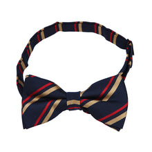 Load image into Gallery viewer, Premium Men's Striped Adjustable Tuxedo Neck Bowtie Bow Tie