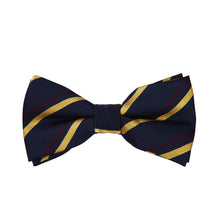 Load image into Gallery viewer, Premium Men's Striped Adjustable Tuxedo Neck Bowtie Bow Tie