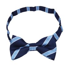 Load image into Gallery viewer, Premium Men's Striped Adjustable Tuxedo Neck Bowtie Bow Tie