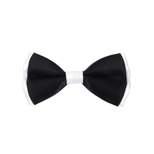 Load image into Gallery viewer, Kids Small 2-Tone Adjustable Tuxedo Neck Bowtie Bow Tie