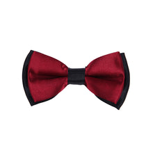 Load image into Gallery viewer, Kids Small 2-Tone Adjustable Tuxedo Neck Bowtie Bow Tie