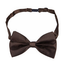Load image into Gallery viewer, Premium Classic Solid Color Adjustable Tuxedo Neck Bowtie Bow Tie - Diff Colors