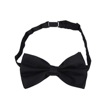 Load image into Gallery viewer, Kids Small Solid Color Adjustable Tuxedo Neck Bowtie Bow Tie - Diff Colors