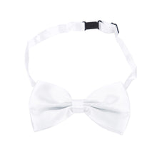 Load image into Gallery viewer, Kids Small Solid Color Adjustable Tuxedo Neck Bowtie Bow Tie - Diff Colors