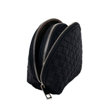 Load image into Gallery viewer, Premium Interlace Braided Wristlet Cosmetic Makeup Bag Set of 2 - Diff Colors