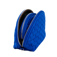 Load image into Gallery viewer, Premium Interlace Braided Wristlet Cosmetic Makeup Bag Set of 2 - Diff Colors
