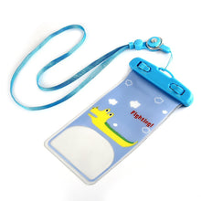 Load image into Gallery viewer, iPhone X-8-7-7 Plus Waterproof Case, Xueyan Waterproof case Safe Pouch with Touch Responsive Screen and Neck Strap Fits for iPhone X-8-7-7 Plus-6-6S-6S Plus, SE-5S,Galaxy S7, S6 etc-blue