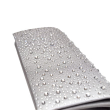 Load image into Gallery viewer, Elegant Satin Flap Crystal Clutch Evening Bag