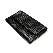 Load image into Gallery viewer, Chic Lightweight Metal Mesh Flap Clutch Evening Bag